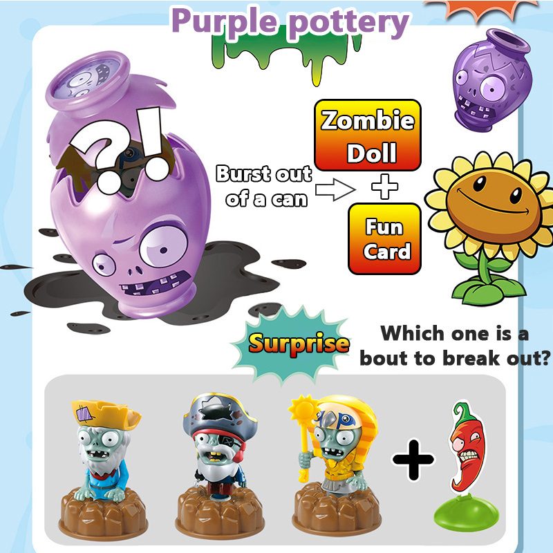 Plants vs. Zombies Surprise Po - огляд і ціна Plant Parent Vs